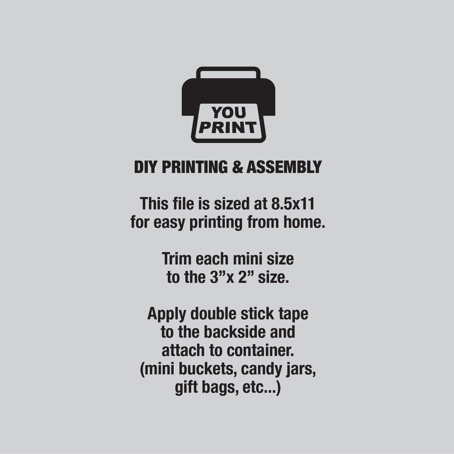 Funny 50th Birthday PRINTABLE Mini Signs, 50 Sucks, 50 Can Kiss it, 50 is Hot, 30 Rocks, Candy Signs