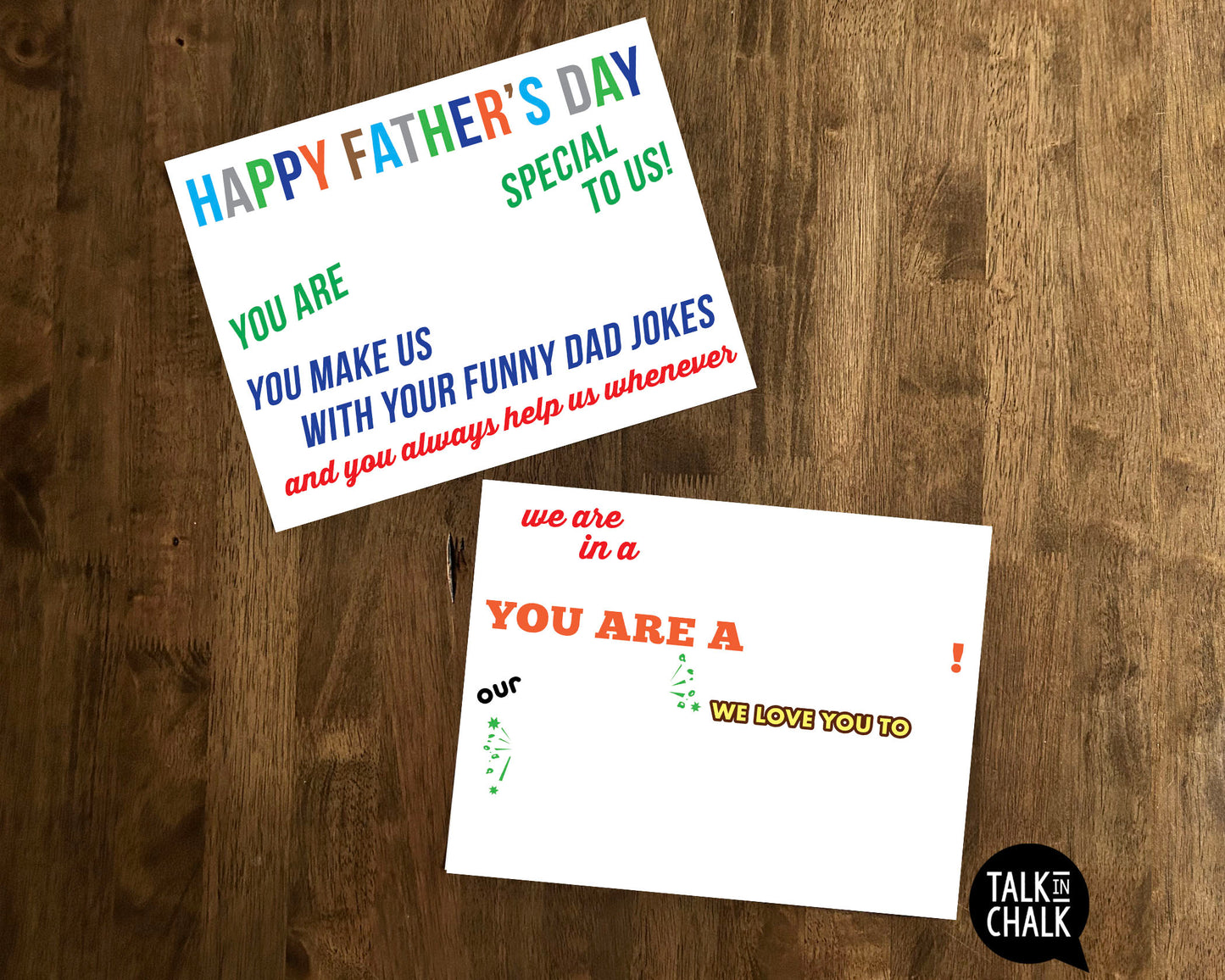 Happy Father's Day Candy Gram PRINTABLE 11X17 Poster | Last Miniute Gift for Dad